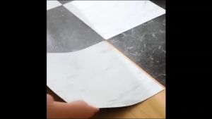 High quality floor stickers 60x60 Tile sticker PVC floor stickers Kitchen imitation marble  flooring self-adhesive wall stickers Bathroom floor tiles Waterproof wallpaper marble floor stickers living room