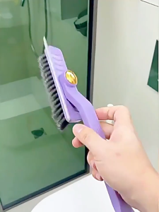 SG HOT SALE! 360 Degree Rotating Crevice Cleaning Brush Bathroom Toilet Brush Shower Floor Tile Joints Dead Angle Crevice Gap Cleaner Brush Bristles