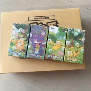 Kayou | Pkm Card PTCG Simplified Chinese Zhu Zi Collected 151 Thin/Fat Box Change Series Card Ponyta Gengar Collectible Game Cards Gifts