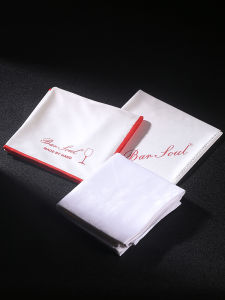 BarSoul Professional Fiber Crystal Wine Glasses Cleaning Cloth Non-Falling Hair Towel Series for Home Personal Cleaning Tools