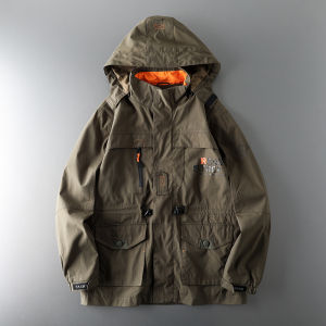 Outdoor Jacket Coat Mens Fashion Brand Waterproof Windbreaker Foreign Trade Export Mens Mens Outdoor Functional Workwear Jacket