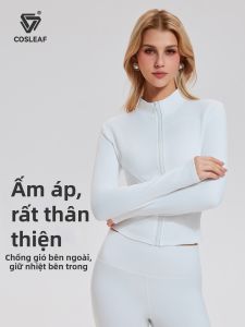 COSLEAF | Áo Khoác Len Phao Thể Thao Ấm