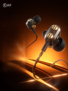 iKF | In-ear Gaming Headset with Dual Dynamic Drivers and Microphone