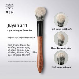 QINZHI | Cọ Môi Hồng Trong Suốt cho Trang Điểm và Tạo Đường Nét