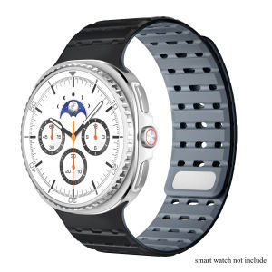 Magnetic Loop Band for Samsung Galaxy Watch 8 9 40mm 44mm Silicone Sport Strap for Watch 8Classic No Gaps Curved End Bracelet