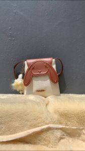 BJ65204 - AS PICT TAS LUCU KELINCI SLEMPANG HANDBAG TAS WANITA FASHION IMPORT MODIS ELEGAN TERMURAH TERLARIS TERBARU TAS BATAM ZCJ5204