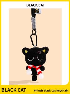 LONGKUI | Cute Plush Cat Keychain