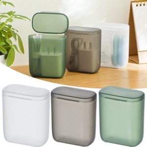 Hộp Đựng Cáp Dữ Liệu Tai Nghe Hộp Sắp Xếp Tiền Xu Trang Sức Nhỏ Ngăn Kéo Đựng Mỹ Phẩm Chống Bụi