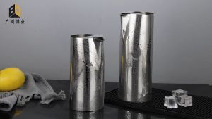 【Fast Delivery】1/2L Cold Water Kettle Stainless Steel Wine Juice Water Jug Ice Cold Freeze Water Pot Kettle for Restaurant Cafe Mix Bar【Arrive 1-3 Days】
