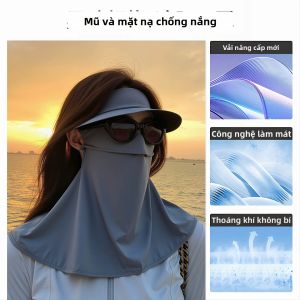 Mũ Bảo Vệ Mặt Và Cổ Chống Nắng Làm Mát