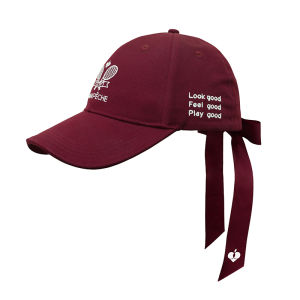 Mũ Thể Thao Chạy Bộ Ngoài Trời Che Nắng Quần Vợt Cho Nữ PomPeche Mũ Lưỡi Trai Thể Thao Thoáng Khí Có Khóa Kéo Dài Một Năm