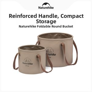 NatureHike | Portable Folding Bucket for Travel Washing Face Laundry Foot Bath