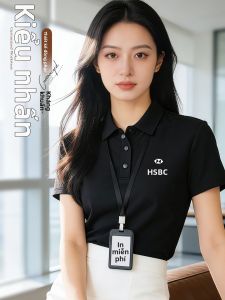 HUOYANDING | Customizable Embroidered Logo T Shirt/POLO Shirt Short Sleeve