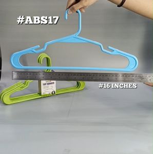 24 pcs FUHO 16\" Plastic Laundry Hangers ABS-17
