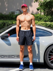 Quần Short Thể Thao Nam Màu Đen Nhanh Khô Mùa Hè Quần Bóng Rổ Thể Dục Chạy Bộ Không Đến Đầu Gối Quần Ba Điểm