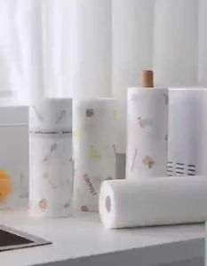 Tisu Roll Kain Lap Nyerap Minyak Lembut Pembersih Alat Dapur Bisa Digunakan Kembali / Tisu Gulung warna / Tissu Gulung Warna / Tisu H07