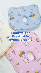 Babylove Silicone Dimple Pillow – Anti-Flat Head Baby Pillow Breathable & Hypoallergenic