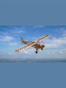 RealHawk J3 Cub 1010mm Balsa Wood RC Airplane Kit Airframe Only No Electronics Laser Cut DIY Hobby Model