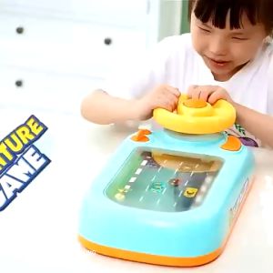 Đồ chơi đường đua xe ô tô điều khiển tự lái vui nhộn đồ chơi lái xe vô lăng tránh đường chuyển động rèn kĩ năng giáo dục cho bé