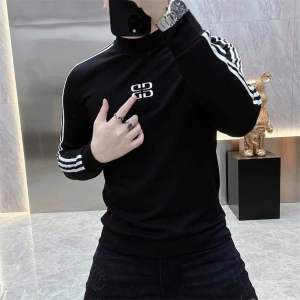 Áo thun nam tay dài Hàn Quốc chất vải thun co dãn mền mại vãi dày dặn form dáng trẻ trung hàng mới về 2024