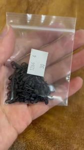 20 Chiếc Xoay Câu Cá Chép Hình Tròn Đơn Với Vòng Bi Móc Nhanh Hình Chữ Q Bằng Thép Không Gỉ Phụ Kiện Câu Cá