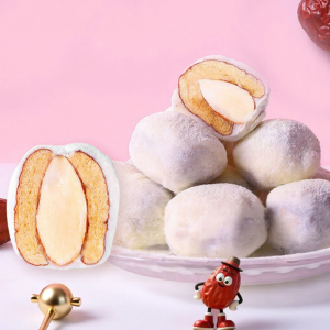ZAOLIANGXIANSHENG | Milky Almond Flavor Red Dates 125g