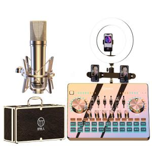 Haomuren | Microphone Chuyên Dụng Hát Cho Điện Thoại và Máy Tính Thiết Bị Truyền Hình Trực Tiếp