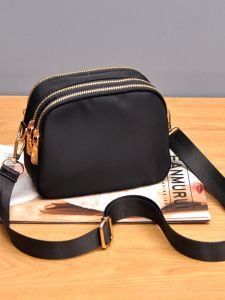 Oxford Cloth Crossbody Bag Waterproof Casual Single Shoulder Business Bag Lightweight Multi-layer Simple Mom Small Bag