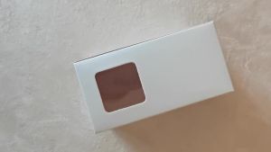 10 Chiếc DIY Vintage Giấy Kraft Hộp Trắng Lớn Cửa Sổ Hộp Quà Tặng Bao Bì Bánh Quà Giáng Sinh Hộp Bảo Quản Trang Sức