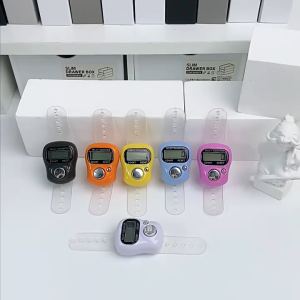 Máy đếm đeo ngón tay mini máy đếm điện tử kiểm kho máy đếm niệm Phật
