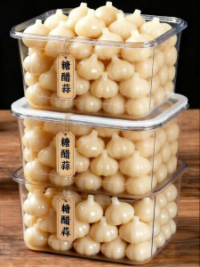 Authentic Sweet & Sour Sugar-Pickled Garlic No Additives