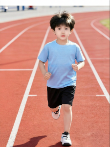 JKIDS | Breathable Quick-dry Cooling Boys Short Sleeve and Shorts Set