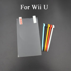 For NDS NDSL NDSi XL for 2DS New 3DS XL LCD Screen Protective Film Top Bottom Clear Protector Skin Cover & Touch Pen