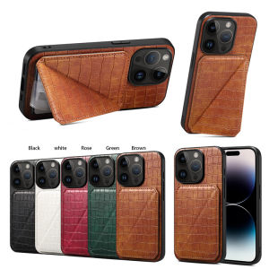 Crocodile pattern phone case for Sony Xperia 1 V IV Xperia 5 Ⅲ Xperia5 IV stand anti drop shell Sony Xperia 10 IV Xperia10 V holder casing cover