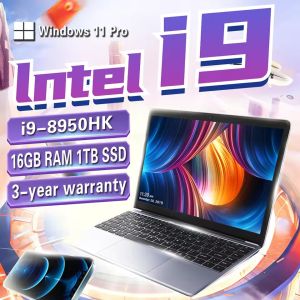 Portable Laptops Intel Core i9-8950HK 16GB RAM 2TB SSD 1920*1080 Notebook Computer i9-8950hk laptop 14.1-inch Office laptop