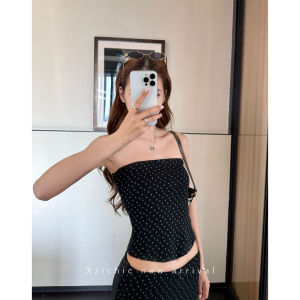 Floral Summer Leisure Set Woman Crop Top Skirt Blouse
