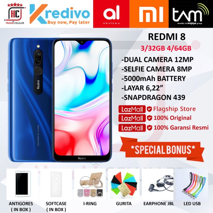 XIAOMI REDMI 4/64GB 3/32GB TAM GARANSI RESMI XIAOMI INDONESIA TAM  ORIGINAL BNIB