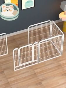 Pet Fence 160CM Dog Fence Cat Fence Multi-Model Adjustable Fence Strong Collision Pet Space DIY Dog Cage