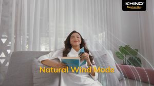 [2 Units] Khind CF56DC1R ZenAir 56" Ceiling Fan Matte Black Kipas Siling Rumah Bilik