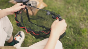 Tabletop Sundries Storage Rack Garbage Portable Plastic Bag Trash Holder Organizer Storage Rack Kitchen Utensil