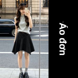 ZHENMANZI | Bộ Vest và Chân Váy Jean 2 Món
