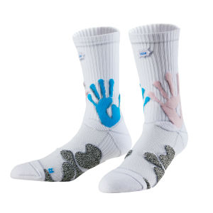 Veidoorn | Sports Socks for Basketball Training Thick Towel Bottom Mid-Calf
