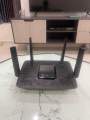 Router Wifi Linksys EA8300 Max-Stream AC2200, 3 băng tần tốc độ 2200Mbps đã qua sử dụng còn đẹp lắm. 