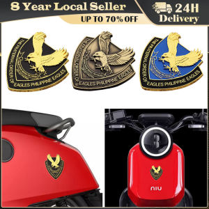 Car 3D Metal Fraternal Order Of Philippine Eagles Logo Styling Decals Sticker Emblem Badge Animal Hawk Decoration Body Stickers High-quality Modification Metal 3D Stereoscopic Car Stickers Eagle Totem Body Decoration Scratch Coverage Car Accessories