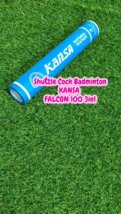 Kok Badminton 3 IN 1 KANSA FALCON 100 Kok Bulutangkis KANSA Speed 76 77 Original Isi 12pcs
