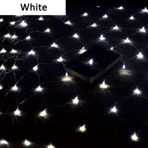 LED Net Mesh Light 110V 220V Curtain String Lights Fairy Lamp Christmas Wedding Party Holiday Outdoor Decor Lighting 3x2M 6x4M