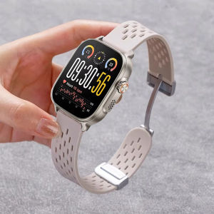 Magnetic Silicone Strap For Realme Watch 5 Accessories Watch Band For Realme Watch 3 3 Pro/2 2 Pro/S S Pro/S2 Watchbands 22mm