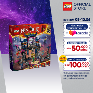 LEGO NINJAGO 71813 Đồ chơi lắp ráp Tu viện bóng tối của mặt nạ sói (1190 chi tiết)