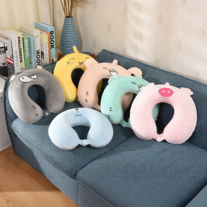 Memory Foam Cartoon Shaped Travel Neck Pillow