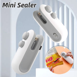 Mini Sealer Dual Purpose Button Type Snack Sealing for Cutting and Sealing Charging Sealing Machine